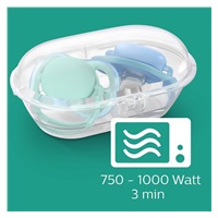 Šidítko Avent Ultra air Neutral 2ks 0- 6 m kluk