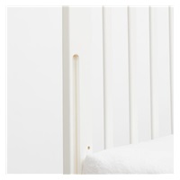 Dětská postýlka New Baby BASIC se stahovací bočnicí a šuplíkem bílá