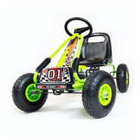 Dětská šlapací motokára Go-kart Baby Mix Razor červená