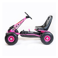 Dětská šlapací motokára Go-kart Baby Mix Razor růžová