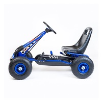 Dětská šlapací motokára Go-kart Baby Mix Razor modrá