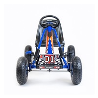 Dětská šlapací motokára Go-kart Baby Mix Razor modrá