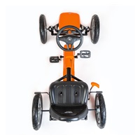 Dětská šlapací motokára Go-kart Baby Mix Buggy červená