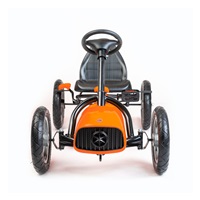 Dětská šlapací motokára Go-kart Baby Mix Buggy oranžová