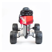 Dětská šlapací motokára Go-kart Baby Mix Speedy červená