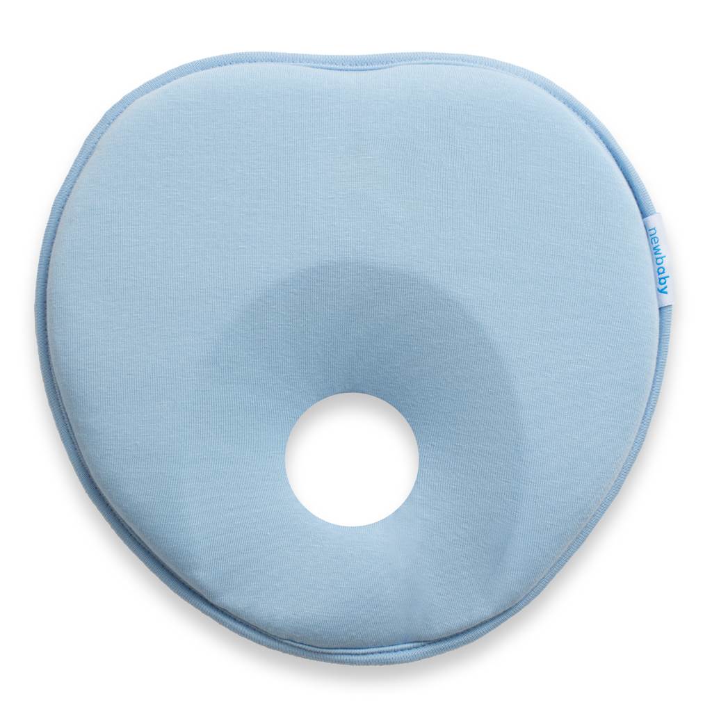 Korekční kojenecký polštářek New Baby BASIC Blue