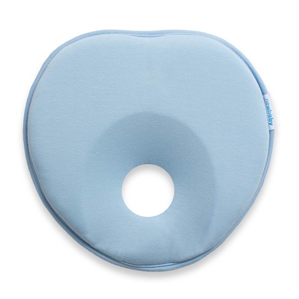 Korekční kojenecký polštářek New Baby BASIC Blue