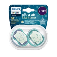 Šidítko Avent Ultra air Night 2ks 6- 18 m kluk