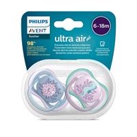 Šidítko Avent Ultra air 2ks 6- 18 m holčička