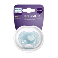 Šidítko Avent Ultrasoft Premium 6-18 m ptáček