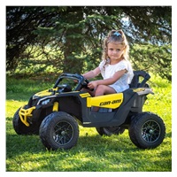 Elektrické autíčko Baby Mix Buggy Hornet žluté