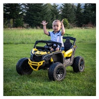 Elektrické autíčko Baby Mix Buggy Hornet žluté
