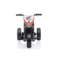 Elektrická motorka Baby Mix Honda CRF 450R šedá