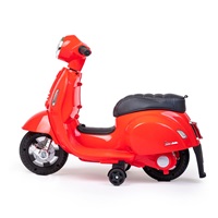 Dětská elektrická motorka Baby Mix Vespa červená