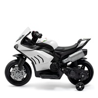 Dětská elektrická motorka Baby Mix Supersport bílá