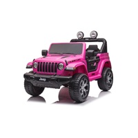 Dětské elektrické autíčko Baby Mix Jeep Wrangler Rubicon růžové