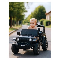 Dětské elektrické autíčko Baby Mix Jeep Wrangler Rubicon černé