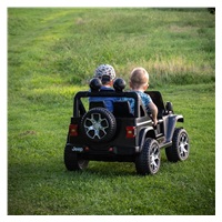 Dětské elektrické autíčko Baby Mix Jeep Wrangler Rubicon černé