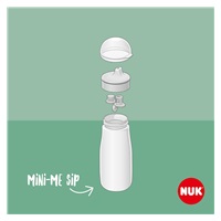 Dětská láhev NUK Mini-Me Sip nerez 300 ml purple