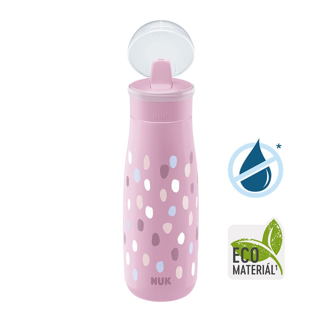 Dětská láhev NUK Mini-Me Flip pink 450 ml 