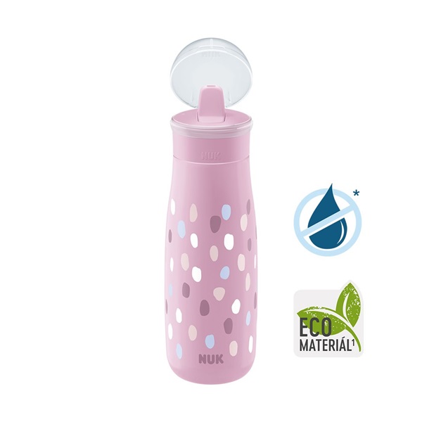 Dětská láhev NUK Mini-Me Flip 450 ml pink