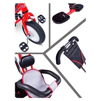 Dětská tříkolka Toyz Derby red