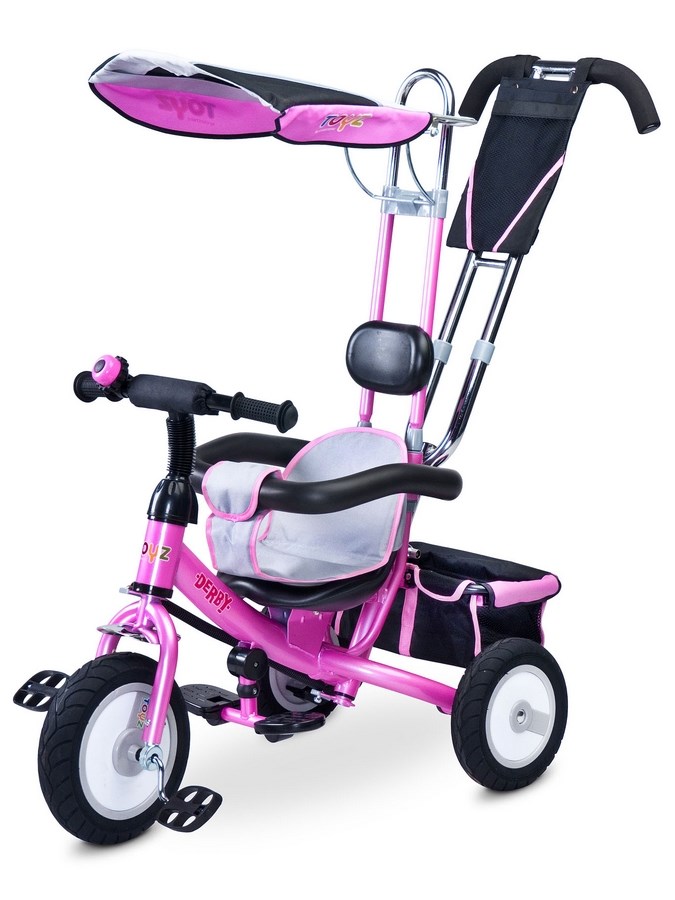 TOYZ Dětská tříkolka Toyz Derby pink