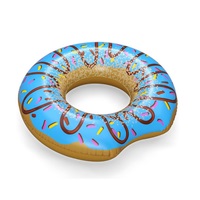 Dětský velký nafukovací kruh Bestway DONUT 107cm modrý