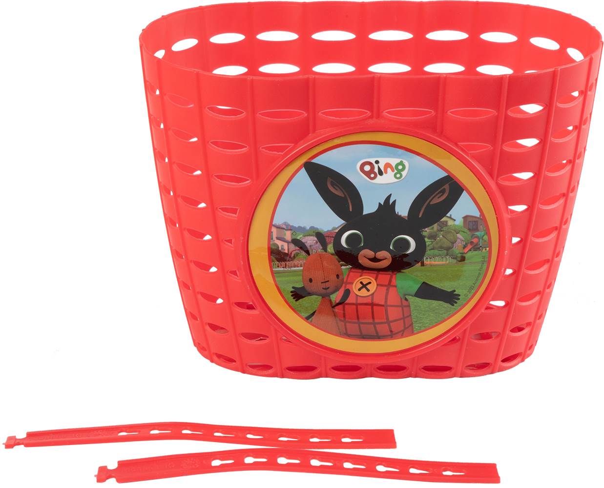 Dětské košík na kolo Bing červený vel. Univerzální