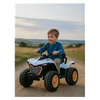 Elektrická čtyřkolka Strong 4x4 Baby Mix žlutá