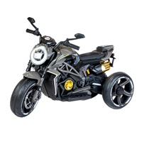 Dětská elektrická motorka Baby Mix Calabre černá