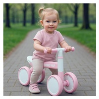 Dětské odrážedlo Baby Mix Bunny Hop Ultralight růžové