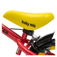 Dětské balanční kolo s brzdou Baby Mix Traveller červené