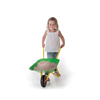 Dětské zahradní kolečko kovové Milly Mally Rolly Toys zelené