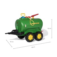 Šlapací traktor nakladač Rolly Toys John Deere Farmtrac zelený