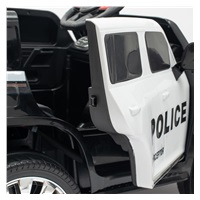 Dětské elektrické autíčko Baby Mix Police 4x4 černé