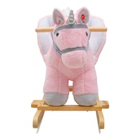 Houpací hračka s melodií Baby Mix Unicorn pink