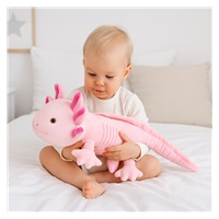 Plyšová hračka Axolotl Baby Mix 45 cm růžový