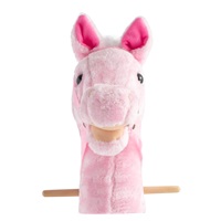 Hobby Horse se zvukem a kolečky Rosie Baby Mix pink