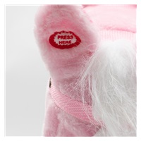 Hobby Horse se zvukem a kolečky Rosie Baby Mix pink