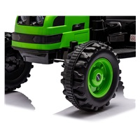 Elektrický traktor s vlečkou Milly Mally Farmer zelený