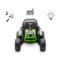 Elektrický traktor s vlečkou Milly Mally Farmer zelený