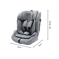 Autosedačka BABY MIX HERO PRO I-SIZE grey