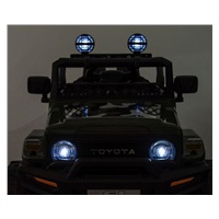 Elektrické autíčko Milly Mally Toyota FJ Cruiser Army