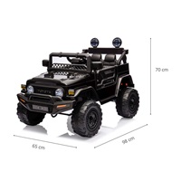 Elektrické autíčko Milly Mally Toyota FJ Cruiser Black