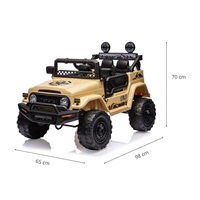 Elektrické autíčko Milly Mally Toyota FJ Cruiser Khaki