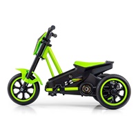 Dětská šlapací motokára Go-kart Milly Mally Rider zelená