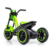 Dětská šlapací motokára Go-kart Milly Mally Rider zelená