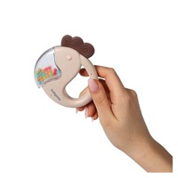 Chrastítko Baby Ono PARROT béžové