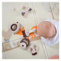 Chrastítko Baby Ono PARROT béžové